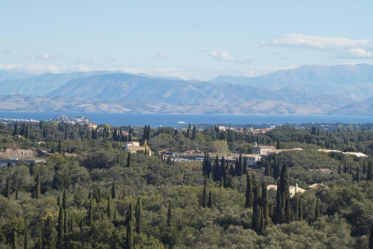 Corfu Quality Suite, Tranquility, Mountain & Sea Views Agios Gordios  Bagian luar foto